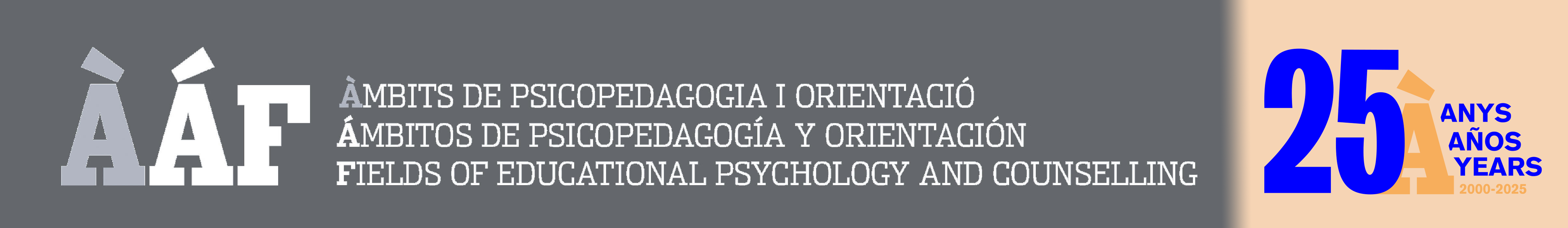 Ámbitos de Psicopedagogía y Orientación